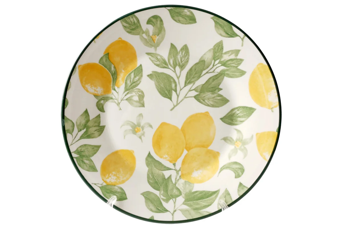 КОРАЛЛ Тарелка десертная 20см."Lemon" SXY2406FP80