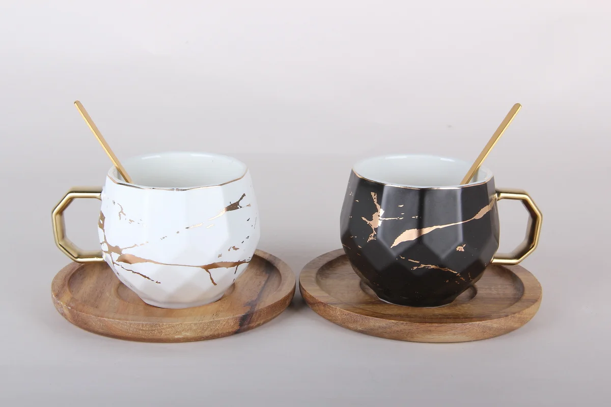 КОРАЛЛ Набор чайный 200мл. (2 цвета) 7630