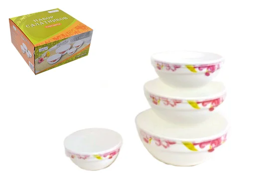 Lavenir Набор салатников 4пр «Орхидея» SW-4T YF16026