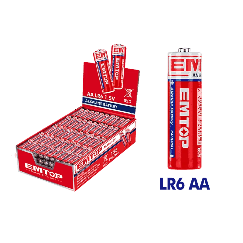 Emtop Батарейка Alkaline АА R03 EALB2001