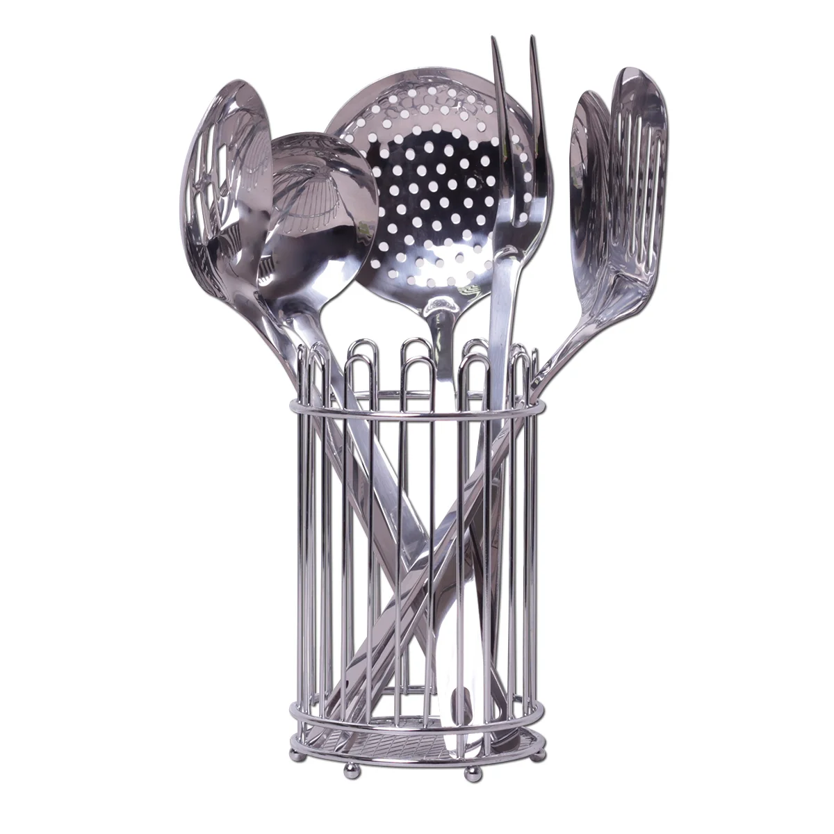 Kamille Набор кухонных принадлежностей 7 предметов КМ-5233 из нержавеющей стали