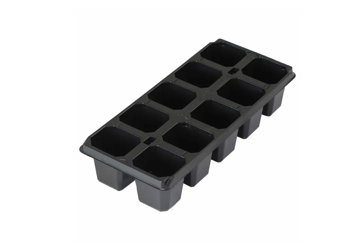 СИБРТЕХ Кассета для рассады, 280х130х60 мм, 10 ячеек, полистирол, 5 шт. 64315