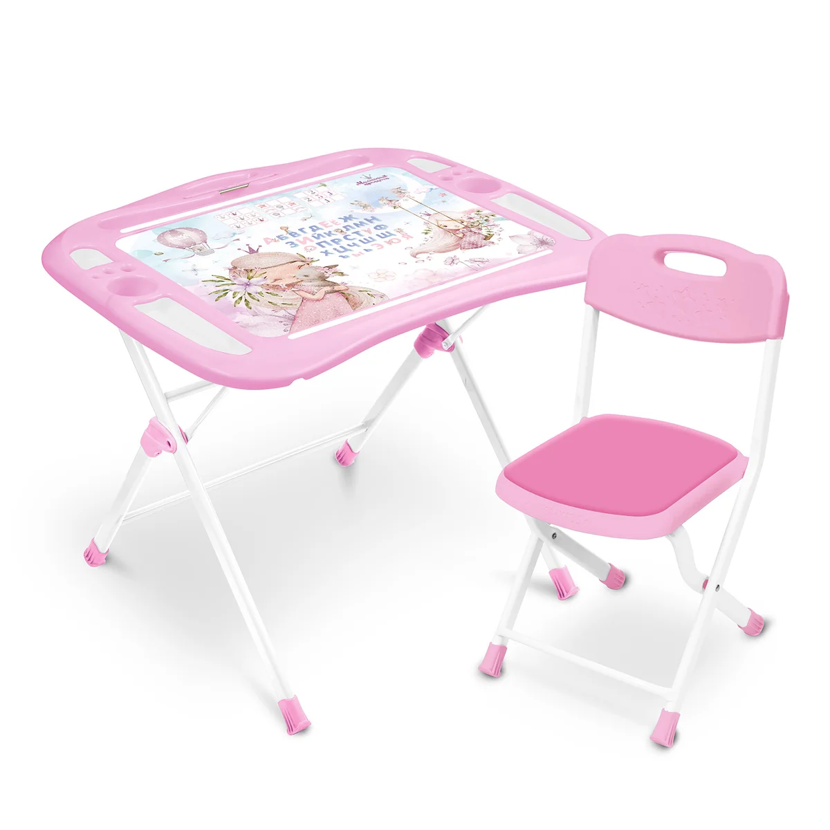 НИКА Комплект детской складной мебели NKP1/МП2 Маленькая принцесса-2