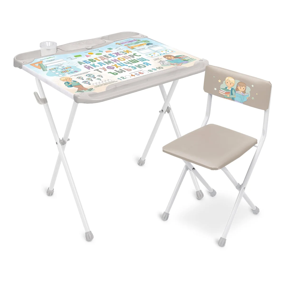 НИКА Комплект детской складной мебели КНД2/У Умница