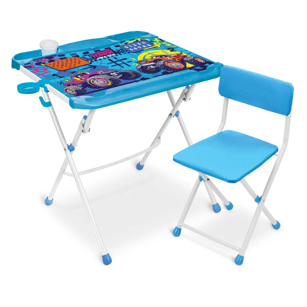 НИКА Комплект детской складной мебели КНД4/БГ2 Большие гонки