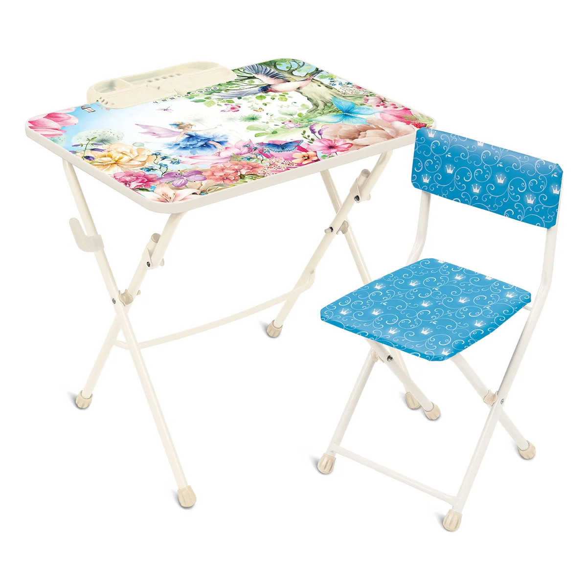 НИКА Комплект детской складной мебели КУ1/Ф с феями