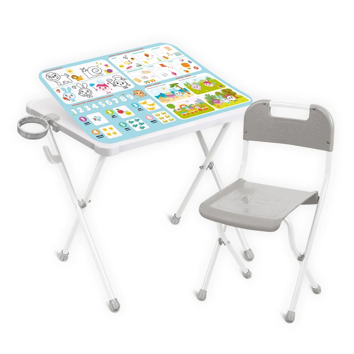 НИКА Комплект детской складной мебели КАМ-Р/МШ1 Малышарики