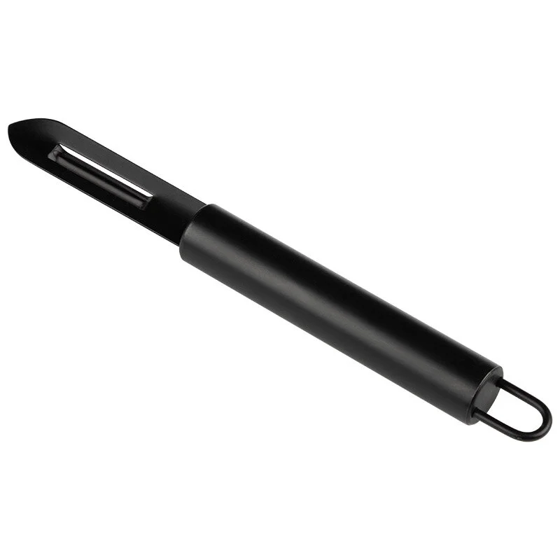 MALLONY Овощечистка из нержавеющей стали с вертикальным лезвием CLASSICO NERO цвет - черный 105276-SK