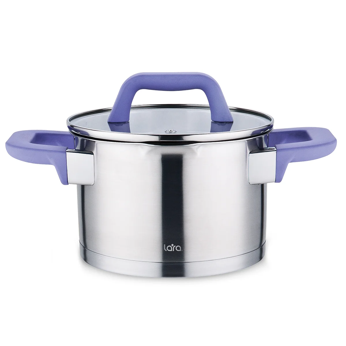 LARA Кастрюля 2,8л ЛАВАНДА LR02-252