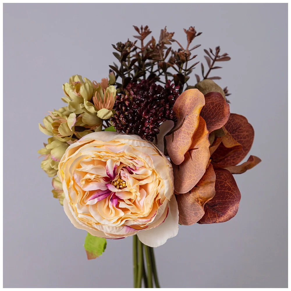 Lefard Цветочная Композиция Из Пионов Длина=26см , Цвет Белый 535-363