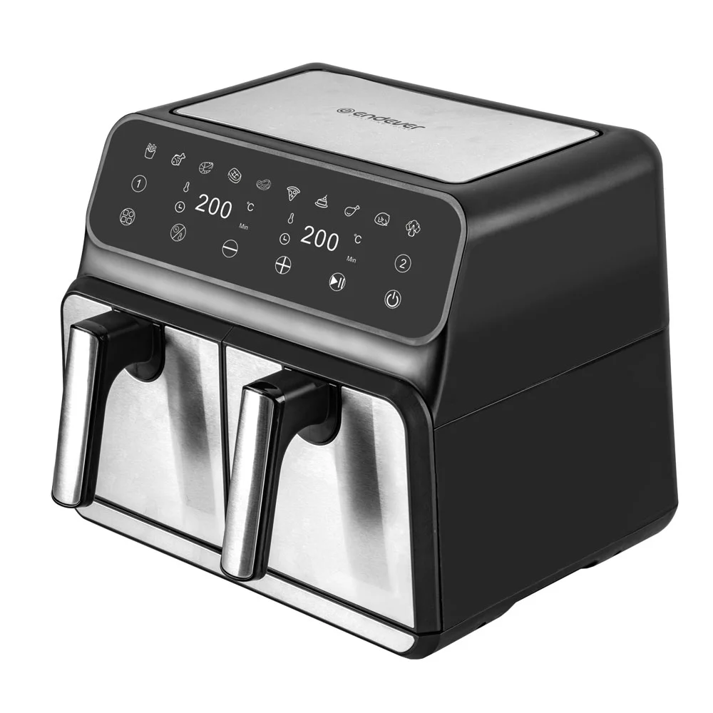 Endever Аэрогриль Skyline AF-128 черный/стальной