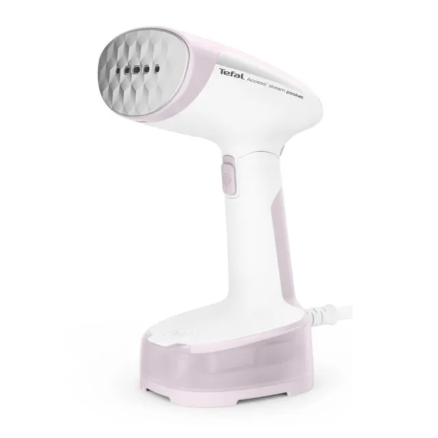 TEFAL Отпариватель Access Steam Pocket DT3050E1, белый/розовый