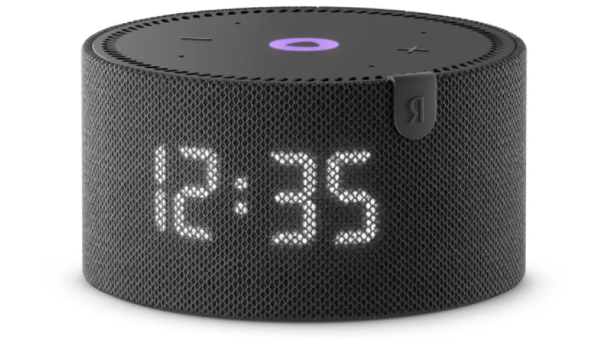 Yandex Умная колонка НОВАЯ СТАНЦИЯ МИНИ (C ЧАСАМИ) ЧЕРНАЯ (YNDX00020K)