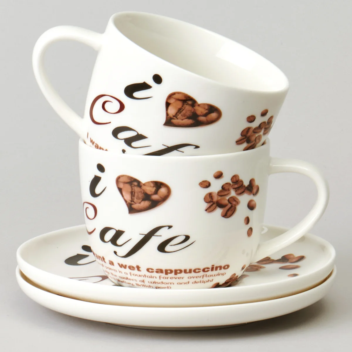 Lefard Чайный набор COFFEE MANIA на 2 пер. 4 пр. 250 мл 165-568