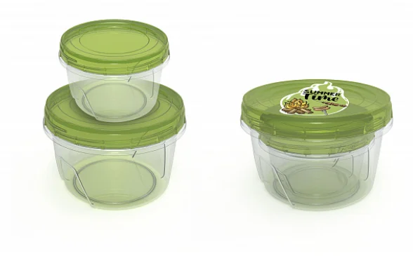 ПОЛИМЕРБЫТ Набор банок Summer time 2шт (0,3л+0,7л) 43118