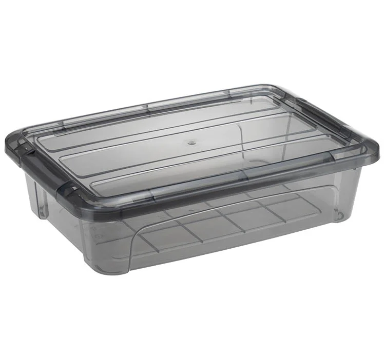 М-ПЛАСТИКА Конт 2,8 л КИП ЧЕРНЫЙ/ПРОЗР для хранения с ЗАМКАМИ М 2333