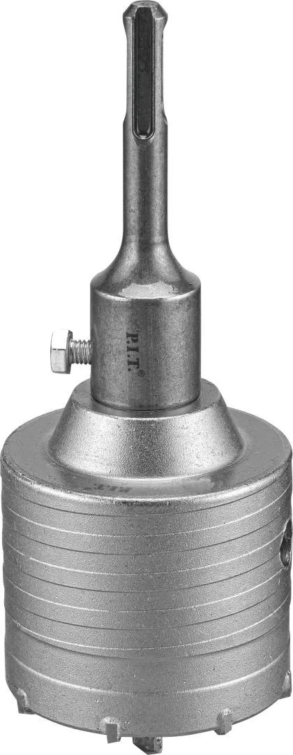P.I.T. Коронка буровая по бетону SDS-Plus 72x72 мм, М22х2,0, адаптер, центр. сверло (AMAS03-0072)