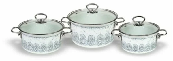 КМК Набор кастрюль 6пр. Олимп-1-Элит