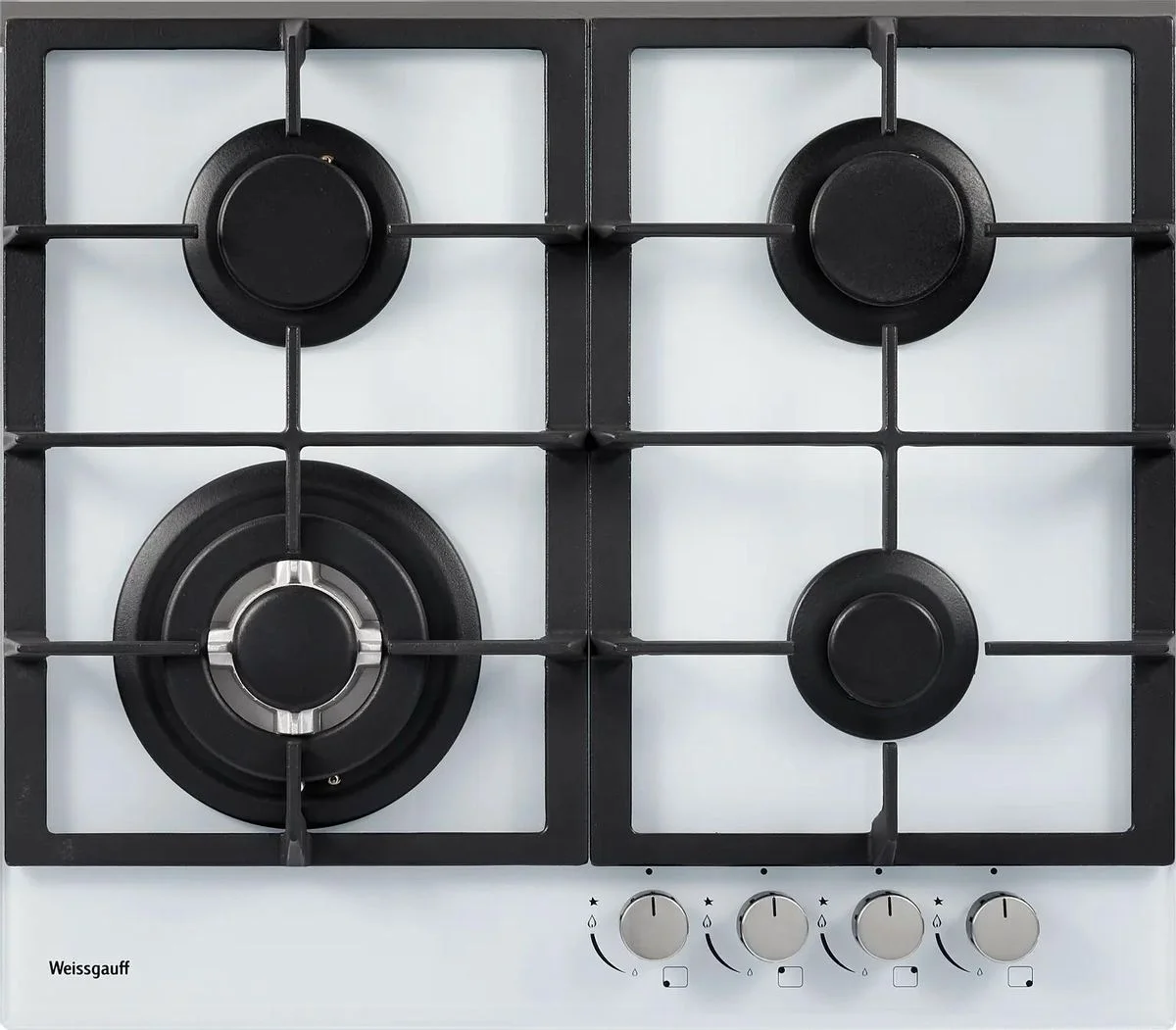WEISSGAUFF Варочная панель газовая HGG 641 WGH