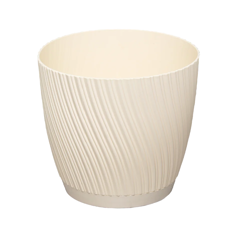 АР-ПЛАСТ Горшок для цветов 1,6л SONATA СЛОНОВАЯ КОСТЬ А030