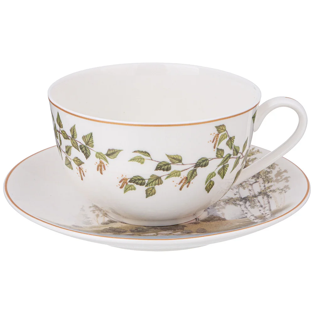 Lefard Чайная пара 300 мл БЕРЕЗКИ 85-2008