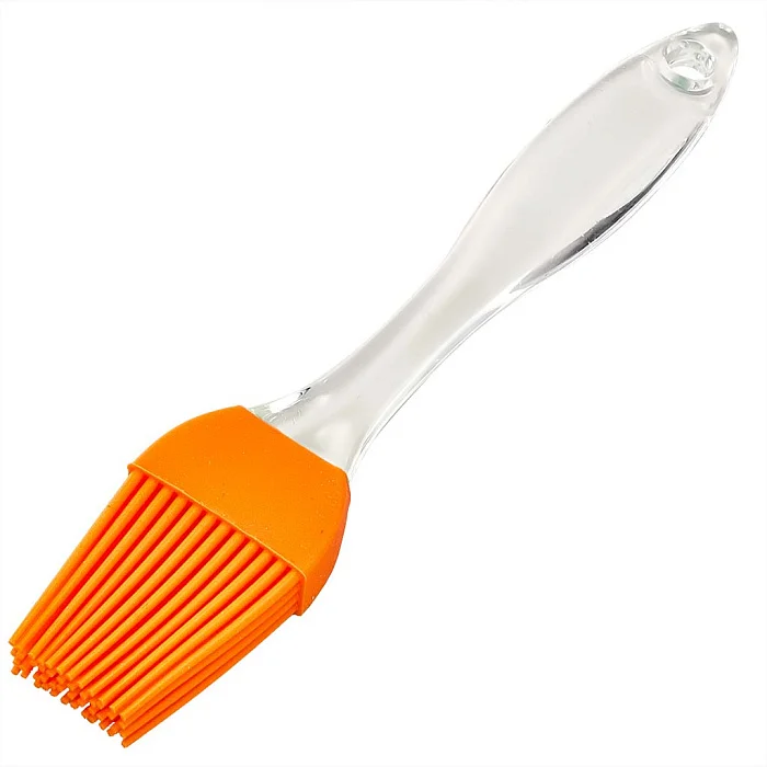 ALPENKOK Кисточка силиконовая 17,5*3см AK-6075S оранжевый