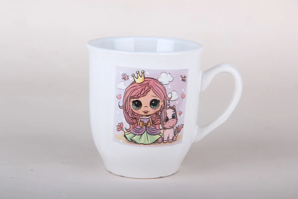 КОРАЛЛ Кружка 210мл. Принцесса и единорог MB210