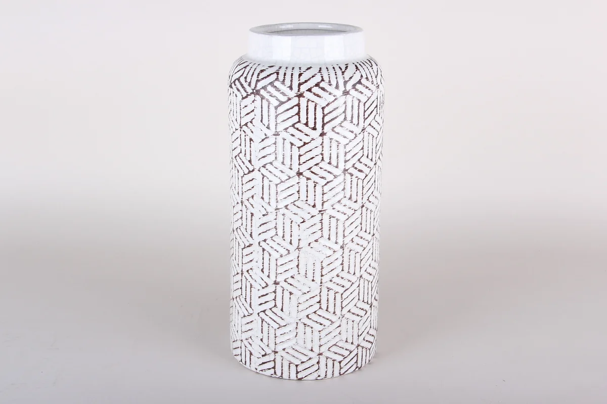 КОРАЛЛ Ваза для цветов 13.5х13.5х28.5см 6261