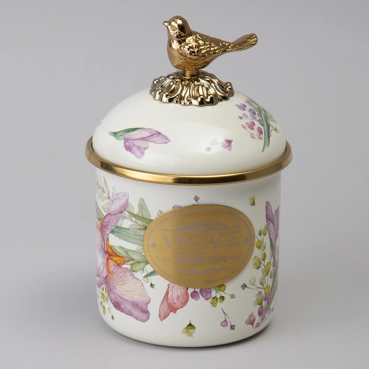 Lefard Банка для сыпучих продуктов Agness, серия IRISES, 9Х9см, 500мл. 950-580