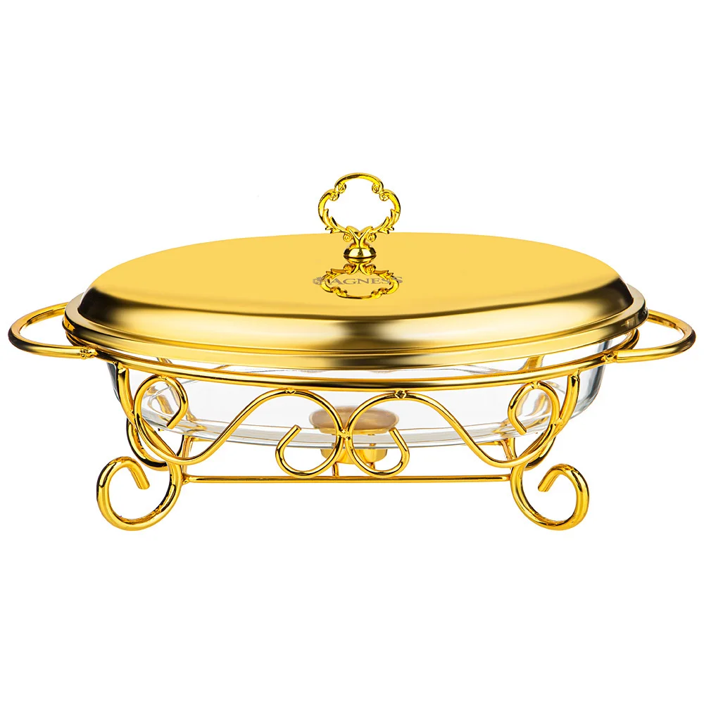 Lefard Мармит Agness овальный GOLD 2,4л 781-501