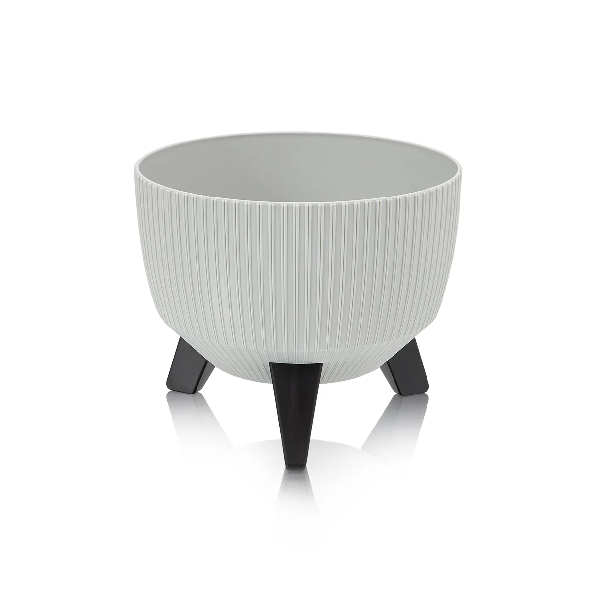 Эльфпласт Кашпо VINTO СВЕТЛО СЕРЫЙ GU627 5,4л 660