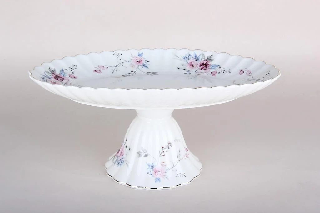 КОРАЛЛ Ваза сервировочная на ножке 30см GC60-8-2406