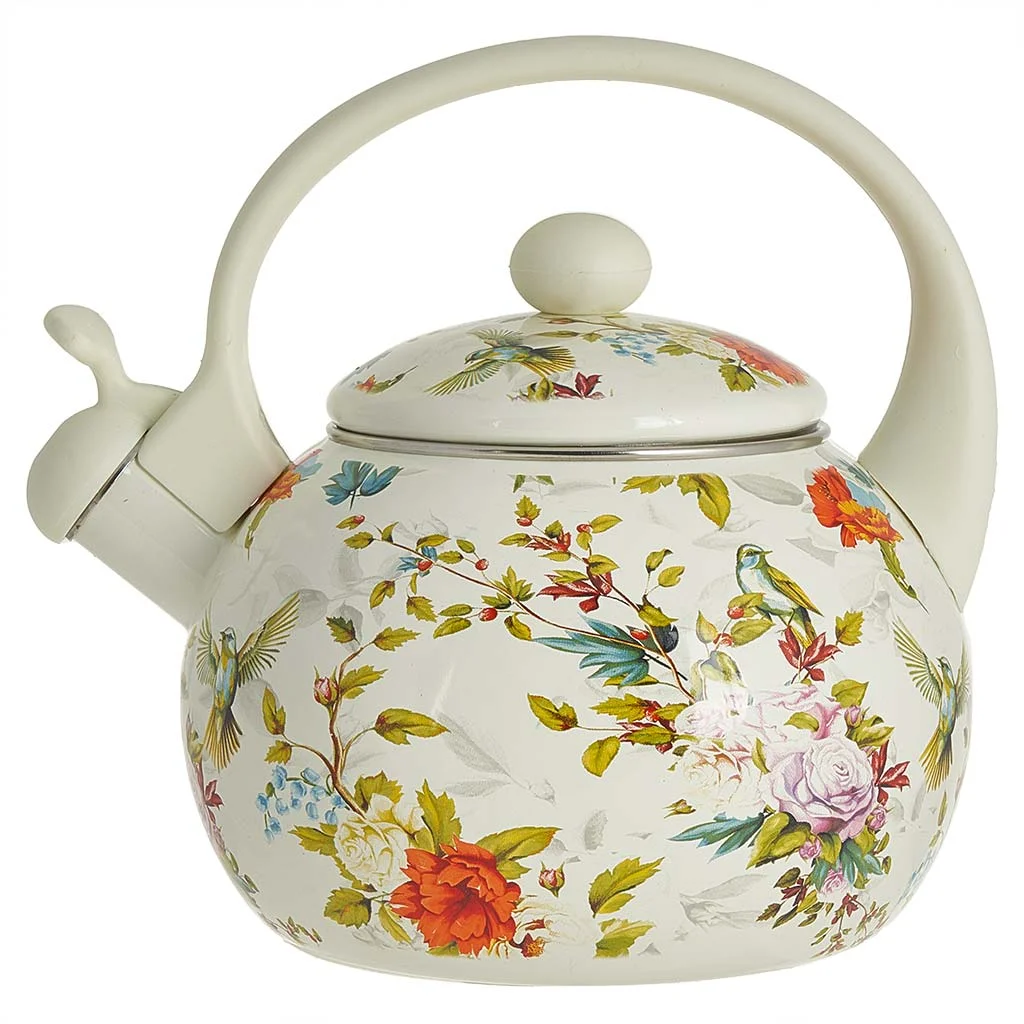 METALLONI Чайник 2,5 л EM-1340 "Цветы"