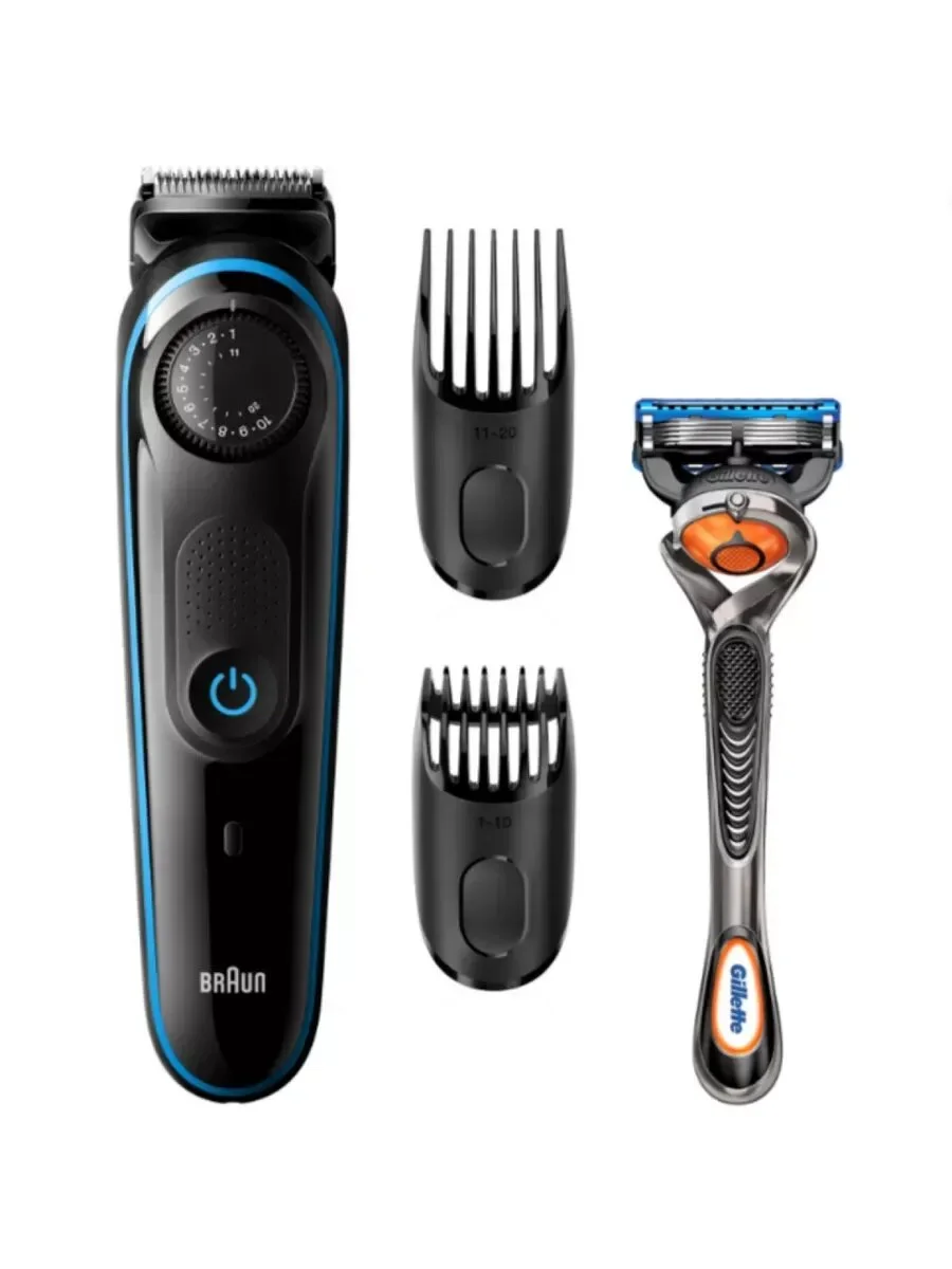 BRAUN Триммер BT3240 + Бритва Gillette