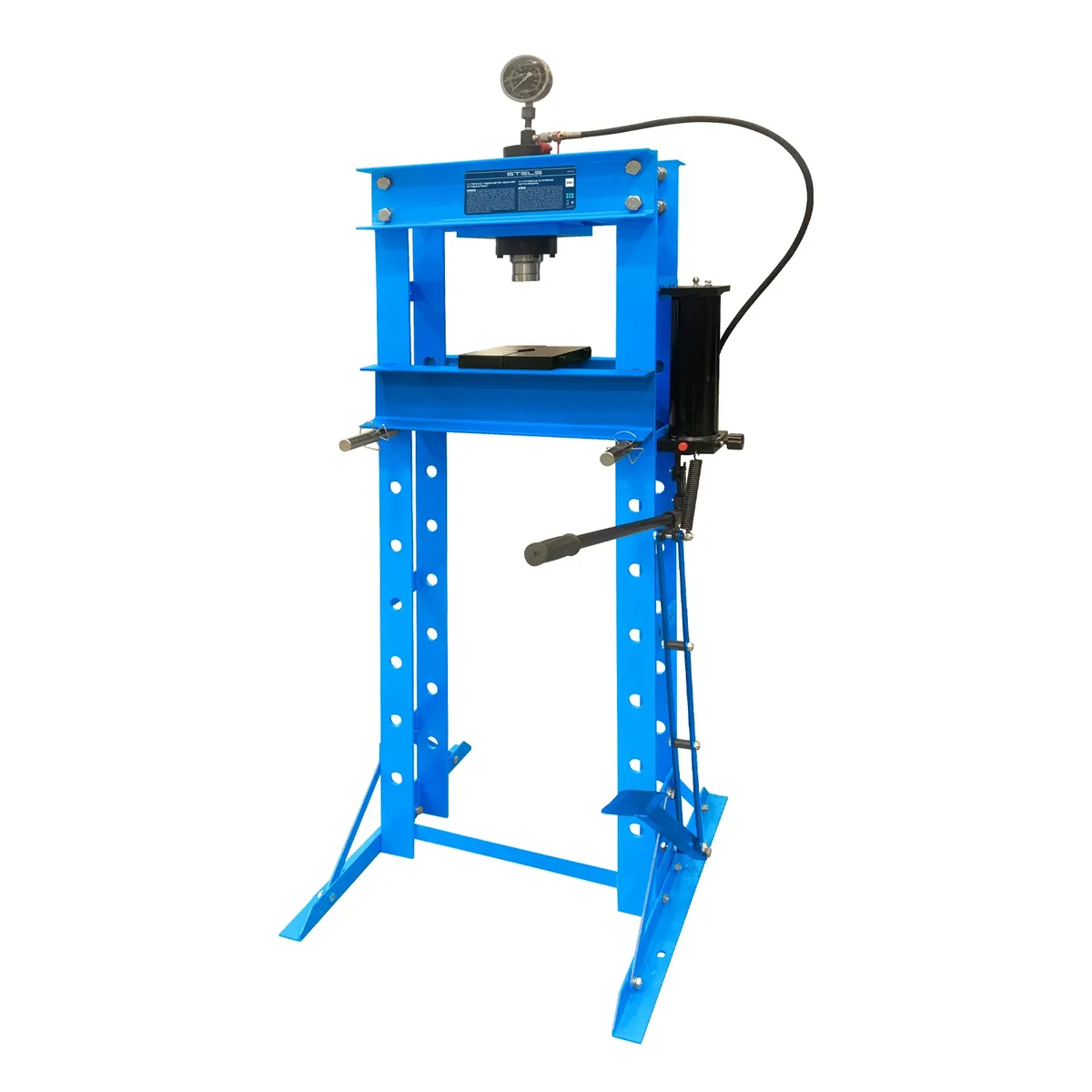 Stels Пресс гидравлический с манометром и педалью, 30 т 52316