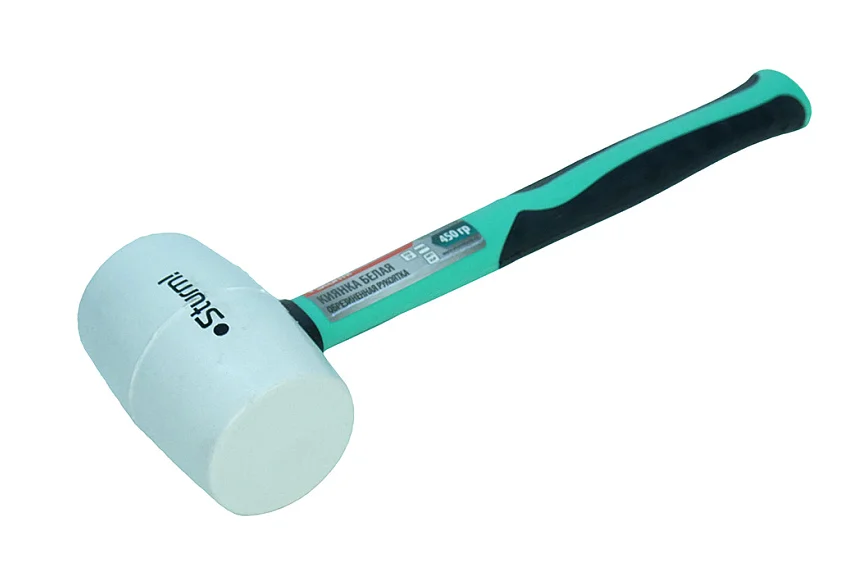 Sturm Киянка 450 г белая, фибергласовая рукоятка 1012-04-FB0450