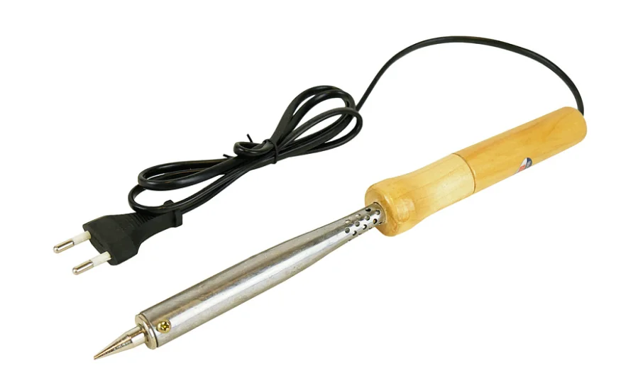 СОЮЗ Паяльник электрический 100 Вт, деревянная рукоятка ПС2005-100