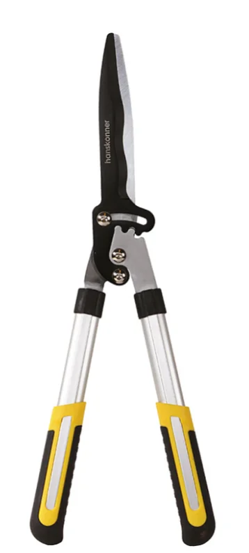 Hanskonner Кусторез, 570 мм, волнистое лезвие, храповый механизм, HK3012-05-04