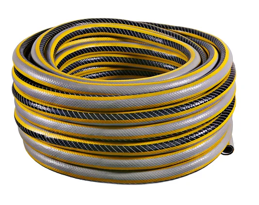 Hanskonner Шланг поливочный армированный, усиленный, 4х слойный, 3/4", 25 м, желто-черный HK3015-24-34-25