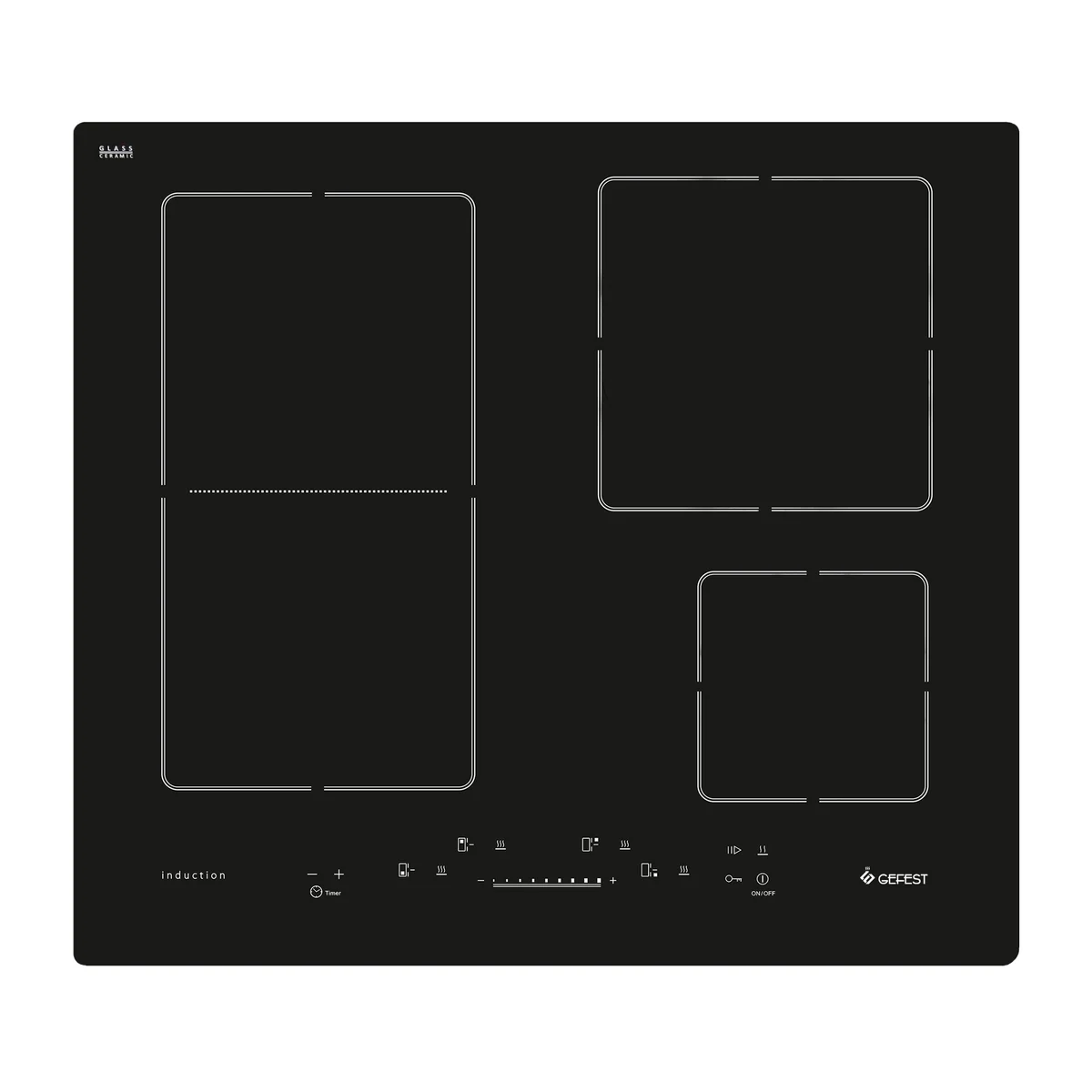 GEFEST Варочная поверхность индукц. ЭС В СН 4232 К3