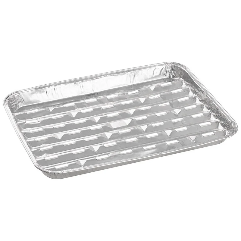 Mallony Форма для барбекю и гриля, LAMINA, размер:34*23*2,6 см, из алюм фольги, прямоуг, однораз. 108082-SK