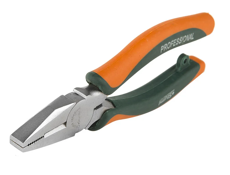 Sturm Плоскогубцы, 160мм, TPR рукоятки, никелированные, 1020-02-1-160