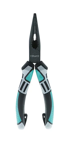 Sturm Длинногубцы, 160мм, CrV сталь, TPE рукоятки, тефлоновое покрытие, 1020-13-3-160