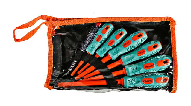 Sturm Набор отверток диэлектрических 7 шт, CrV, тканевый кейс 1040-03-BSE7