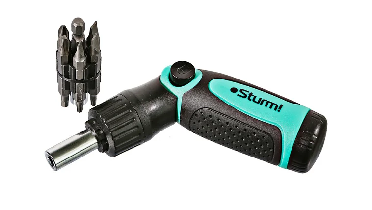 Sturm Отвертка реверсивная, 14 в 1, CrV 1040-19-14