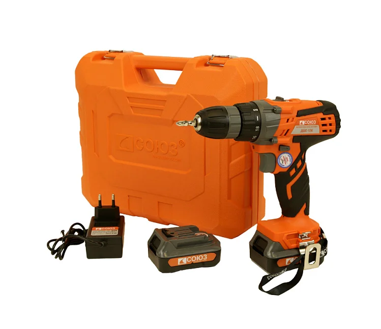 СОЮЗ Аккумуляторный шуруповерт ДШС-12К