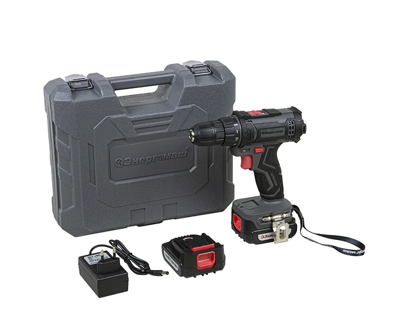 Энергомаш Аккумуляторный шуруповерт ДШ-14К