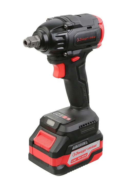 Энергомаш Гайковерт ударн б/щ 18В, 350Нм ГА-350