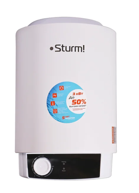 Sturm Водонагреватель накопительный WH3010UR / 10 литров / нижняя подводка