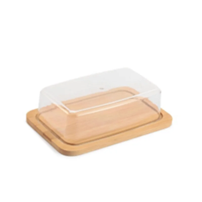 MALLONY Масленка из бамбука BAMBU с крышкой из пластмассы 981059-SK